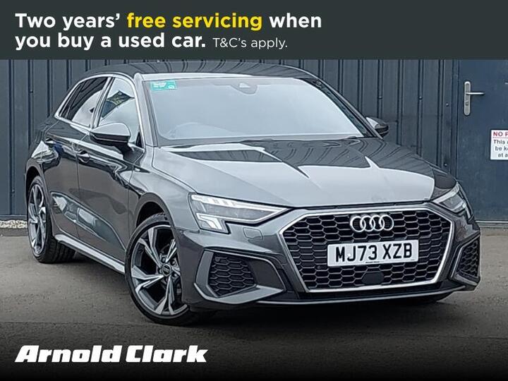 Audi A3 1.0 TFSI 30 S Line Sportback S Tronic Euro 6 (s/s) 5dr