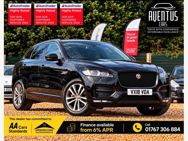 Jaguar F-PACE 2.0 D180 R-Sport Auto AWD Euro 6 (s/s) 5dr