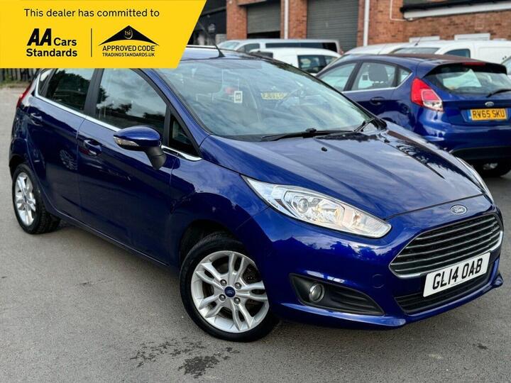 Ford FIESTA 1.0T EcoBoost Zetec Powershift Euro 5 5dr