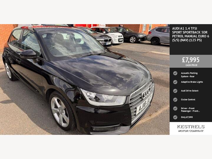Audi A1 1.4 TFSI Sport Sportback Euro 6 (s/s) 5dr (Nav)