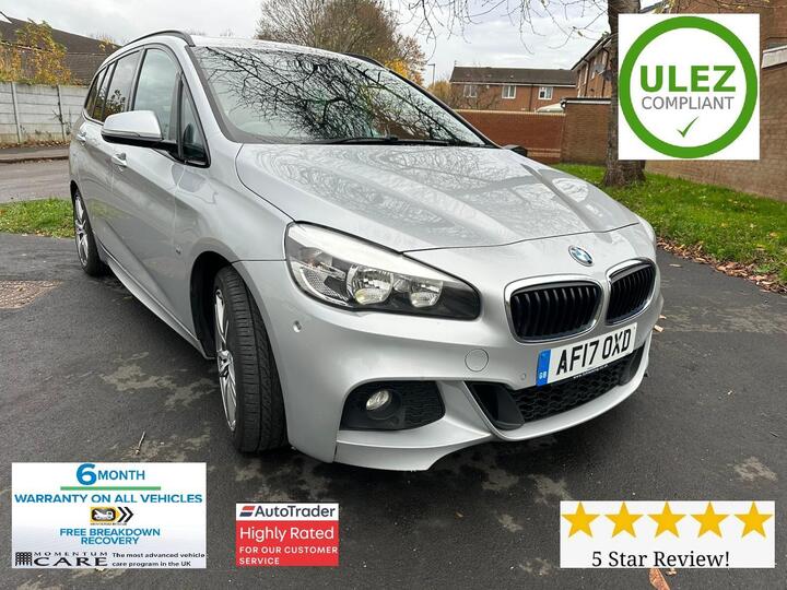 BMW 2 Series Gran Tourer 2.0 220d M Sport Auto Euro 6 (s/s) 5dr