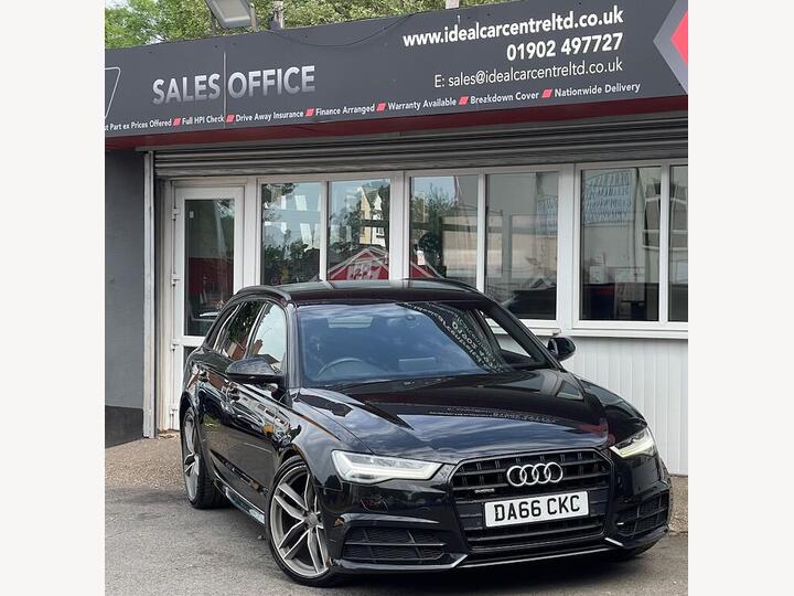 Audi A6 Avant 2.0 TDI Black Edition S Tronic Quattro Euro 6 (s/s) 5dr Audi A6 Avant 2.0 TDI Black Edition S Tronic Quattro Euro 6 (s/s) 5dr
