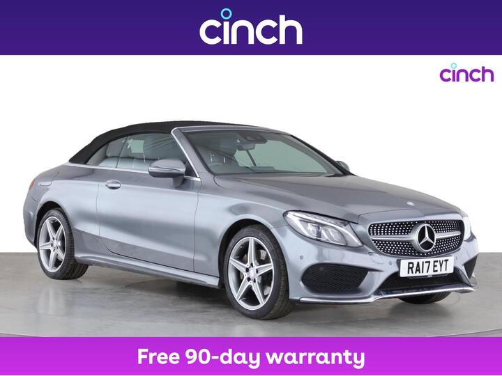 Mercedes-Benz C-Class 2.1 C220d AMG Line (Premium Plus) Cabriolet G-Tronic+ 4MATIC Euro 6 (s/s) 2dr