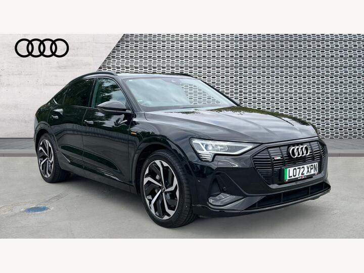 Audi E-tron 55 Black Edition Sportback Auto Quattro 5dr 95kWh (11kW Charger)