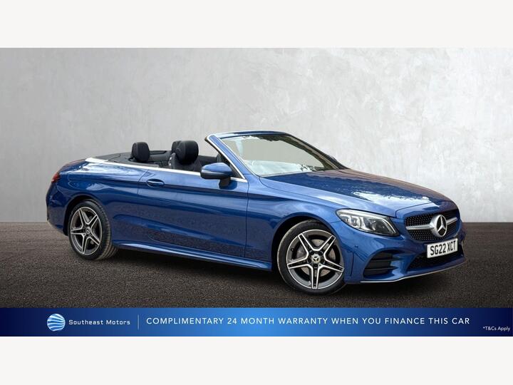 Mercedes-Benz C CLASS 1.5 C200 MHEV AMG Line Edition (Premium) Cabriolet G-Tronic+ Euro 6 (s/s) 2dr