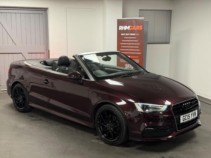 Audi A3 Cabriolet 2.0 TDI S Line Euro 6 (s/s) 2dr Audi A3 Cabriolet 2.0 TDI S Line Euro 6 (s/s) 2dr