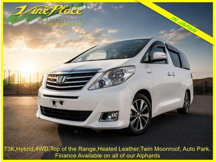Toyota ALPHARD 2.4 Hybrid G-L Package, 7 Seats, Auto, + FINANCE AT Www.vineplace.co.uk +