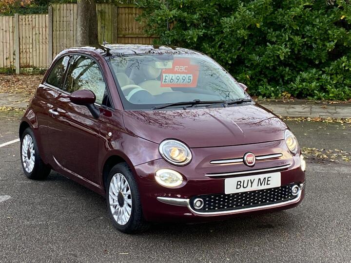 Fiat 500 1.2 Lounge Euro 6 (s/s) 3dr