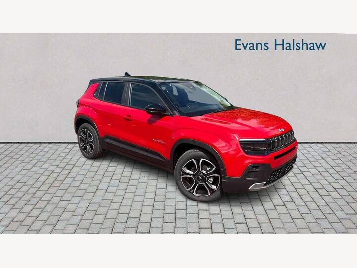 Jeep AVENGER ELECTRIC HATCHBACK 54kWh Summit Auto 5dr