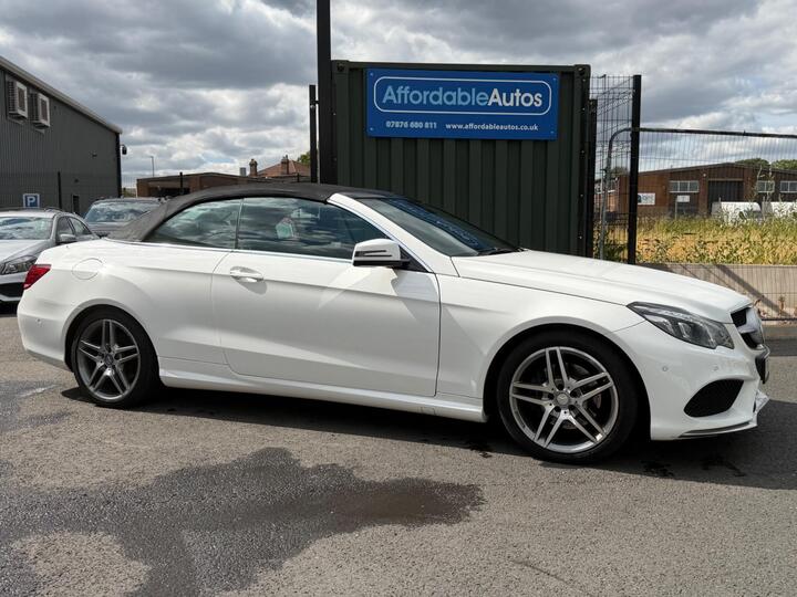 Mercedes-Benz E Class 2.1 E250 CDI AMG Line Cabriolet G-Tronic+ Euro 5 (s/s) 2dr