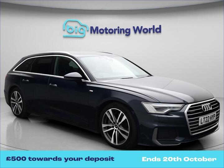 Audi A6 Avant 2.0 TFSIe 50 S Line S Tronic Quattro Euro 6 (s/s) 5dr 17.9kWh