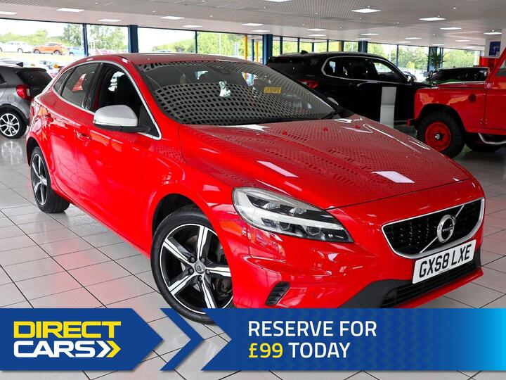 Volvo V40 1.5 T3 GPF R-Design Nav Plus Auto Euro 6 (s/s) 5dr
