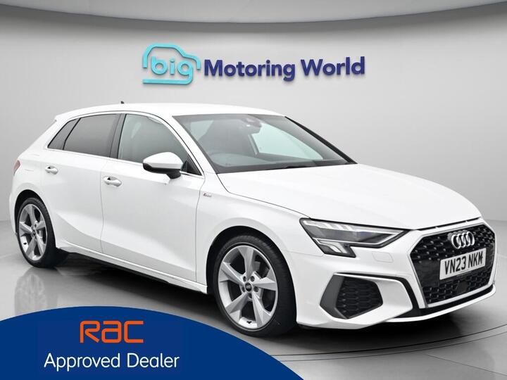 Audi A3 1.0 TFSI 30 S Line Sportback S Tronic Euro 6 (s/s) 5dr