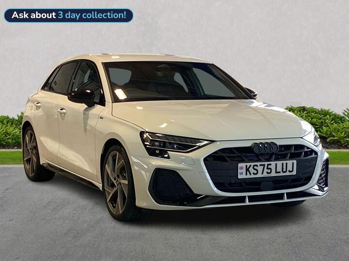 Audi A3 1.5 TFSI Black Edition Sportback S Tronic Euro 6 (s/s) 5dr