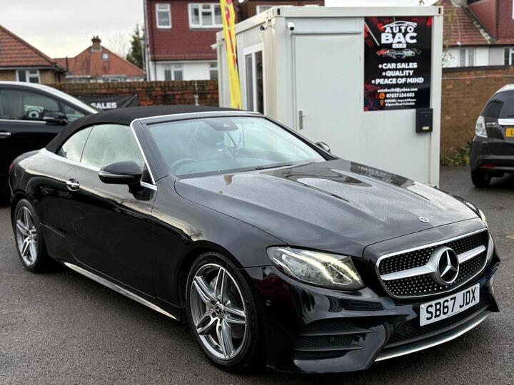 Mercedes-Benz E Class 2.0 E220d AMG Line (Premium) Cabriolet G-Tronic+ Euro 6 (s/s) 2dr