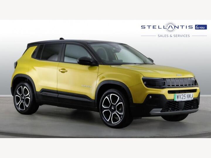 Jeep Avenger 54kWh E-Summit Auto 5dr Jeep Avenger 54kWh E-Summit Auto 5dr
