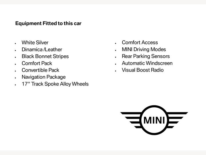 MINI Convertible 1.5 Cooper Sport Euro 6 (s/s) 2dr