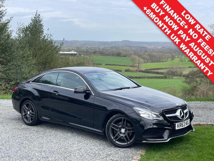 Mercedes-Benz E-CLASS 3.0 E350d V6 BlueTEC AMG Sport G-Tronic+ Euro 6 (s/s) 2dr Mercedes-Benz E-CLASS 3.0 E350d V6 BlueTEC AMG Sport G-Tronic+ Euro 6 (s/s) 2dr