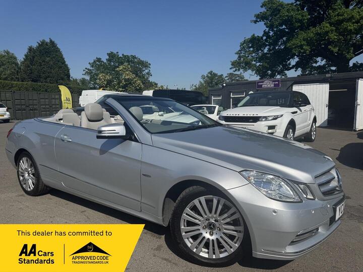 Mercedes-Benz E Class 3.0 E350 CDI V6 BlueEfficiency SE Cabriolet G-Tronic Euro 5 2dr