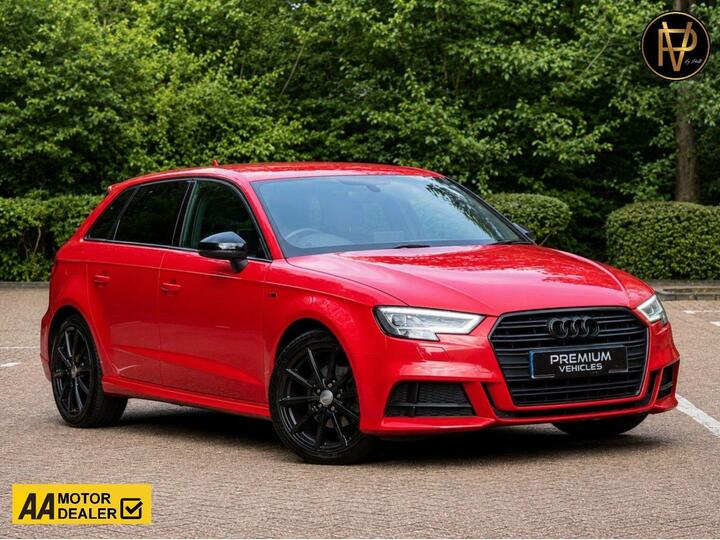 Audi A3 1.6 TDI Black Edition Sportback S Tronic Euro 6 (s/s) 5dr