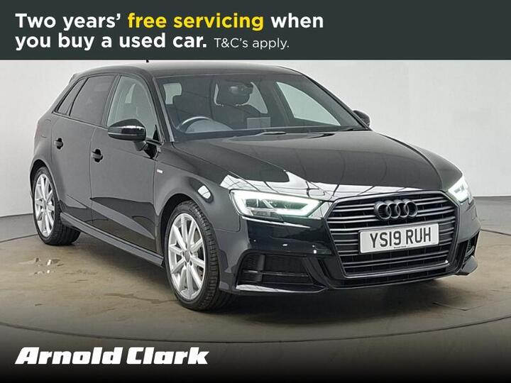 Audi A3 1.6 TDI 30 Black Edition Sportback Euro 6 (s/s) 5dr