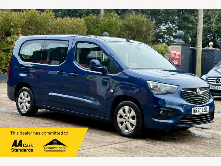Vauxhall Combo Life 1.2 Turbo Energy XL MPV Euro 6 (s/s) 5dr