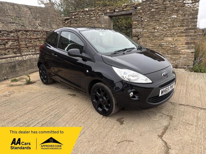 Ford Ka 1.2 Zetec Black Edition Euro 6 (s/s) 3dr