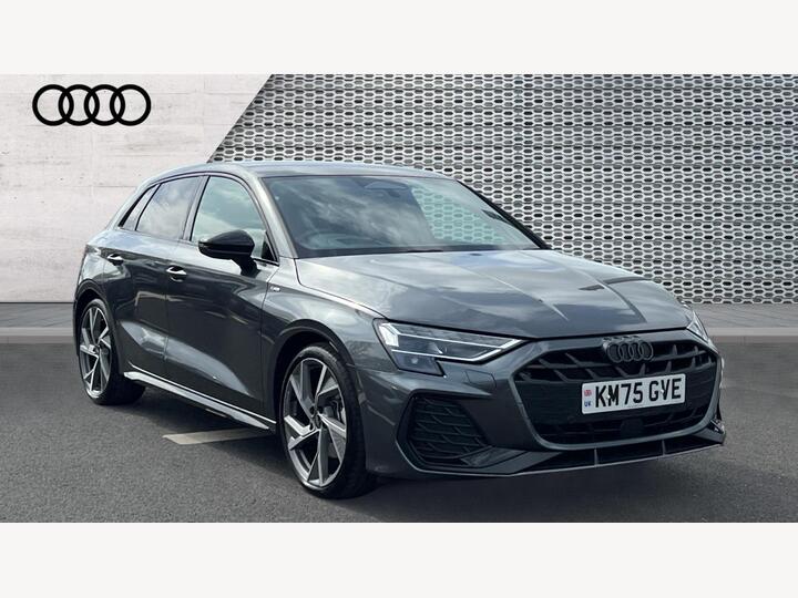 Audi A3 1.5 TFSI Black Edition Sportback S Tronic Euro 6 (s/s) 5dr