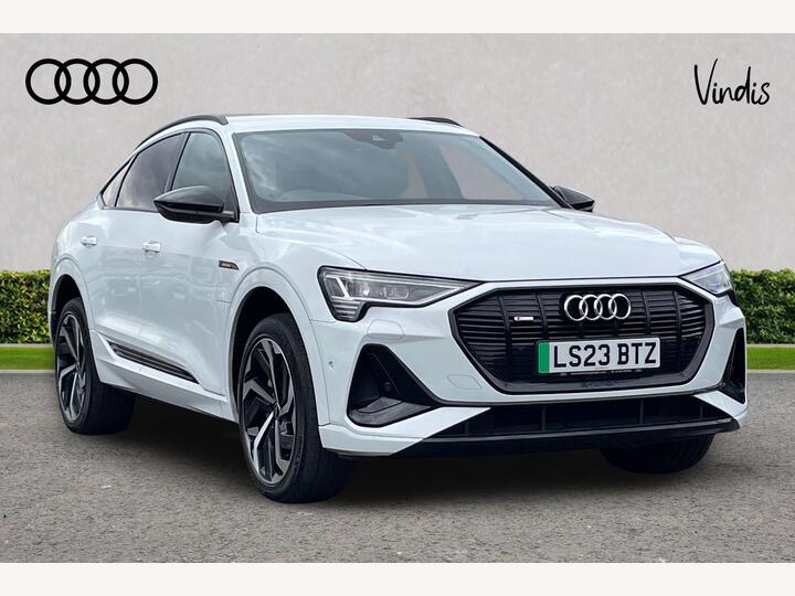 Audi E-tron 55 Black Edition Sportback Auto Quattro 5dr 95kWh (11kW Charger)
