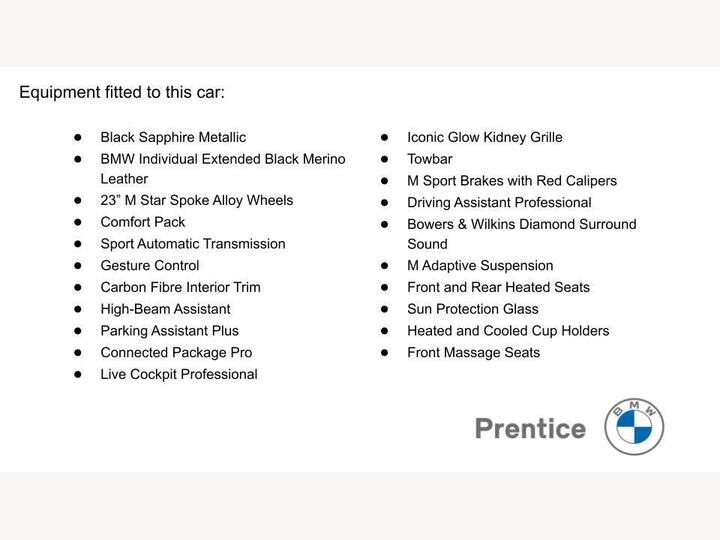 BMW XM 4.4 25.7kWh Auto XDrive Euro 6 (s/s) 5dr