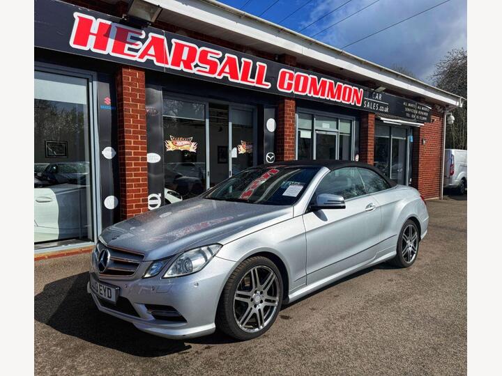 Mercedes-Benz E-CLASS 2.1 E220 CDI BlueEfficiency Sport Cabriolet G-Tronic+ Euro 5 (s/s) 2dr Mercedes-Benz E-CLASS 2.1 E220 CDI BlueEfficiency Sport Cabriolet G-Tronic+ Euro 5 (s/s) 2dr