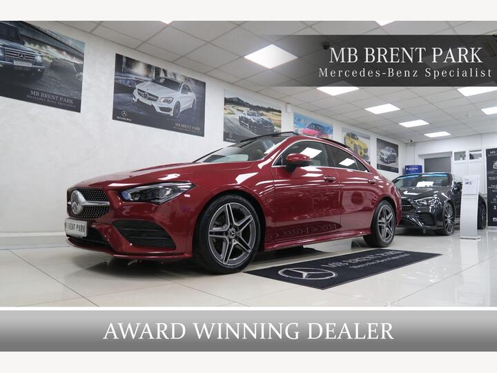 Mercedes-Benz CLA 1.3 CLA180 AMG Line (Premium Plus 2) Coupe 7G-DCT Euro 6 (s/s) 4dr Mercedes-Benz CLA 1.3 CLA180 AMG Line (Premium Plus 2) Coupe 7G-DCT Euro 6 (s/s) 4dr