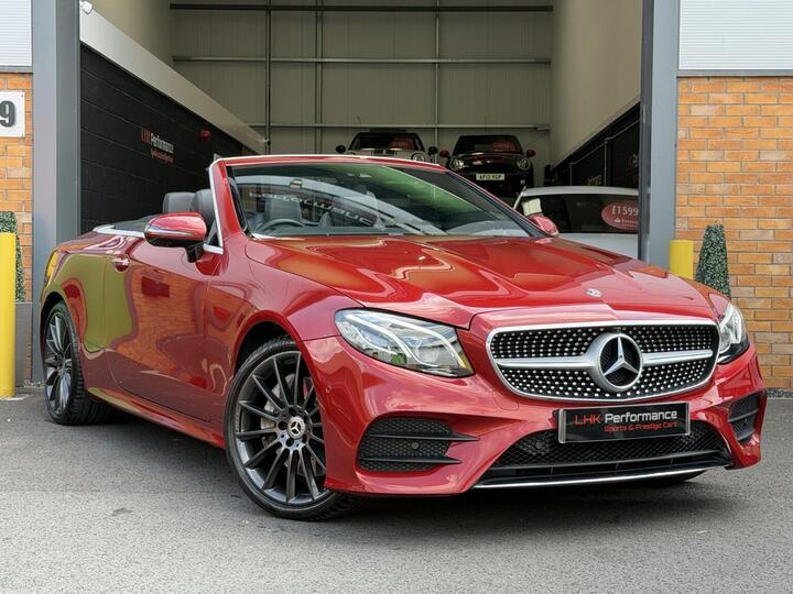 Mercedes-Benz E CLASS 3.0 E350d V6 AMG Line (Premium Plus) Cabriolet G-Tronic+ 4MATIC Euro 6 (s/s) 2dr