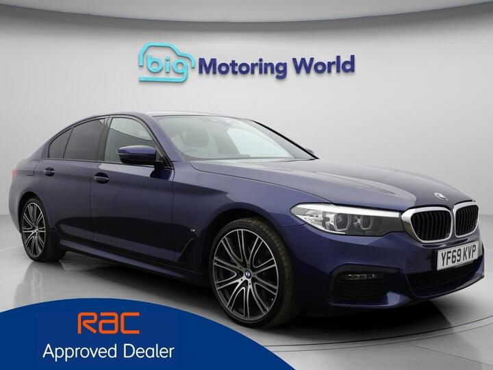 BMW 5 Series 2.0 530e 9.2kWh M Sport Auto Euro 6 (s/s) 4dr