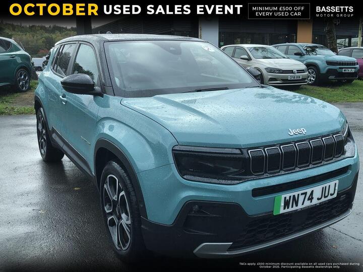 Jeep Avenger 54kWh Summit Auto 5dr