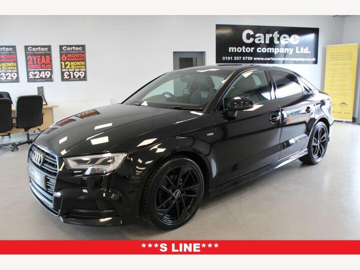 Audi A3 1.6 TDI 30 Black Edition S Tronic Euro 6 (s/s) 4dr