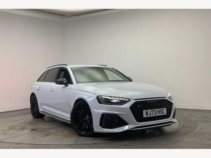 Audi Rs 4 Avant 2.9 TFSI V6 Carbon Black Tiptronic Quattro Euro 6 (s/s) 5dr Audi Rs 4 Avant 2.9 TFSI V6 Carbon Black Tiptronic Quattro Euro 6 (s/s) 5dr