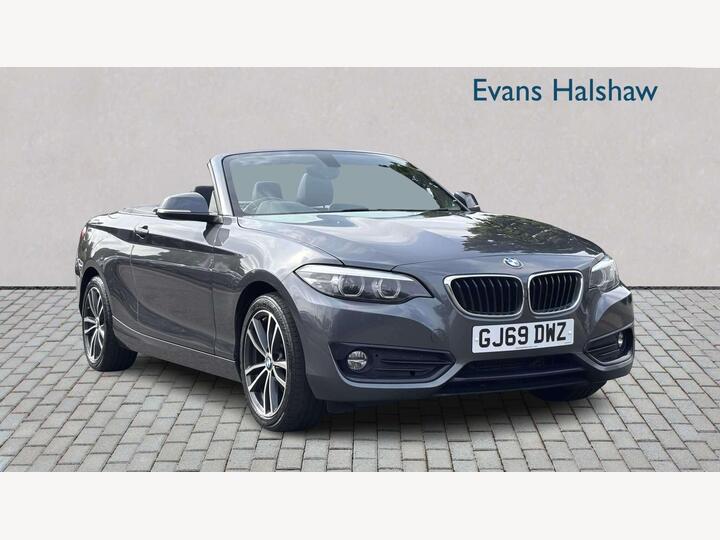 BMW 2 SERIES DIESEL CONVERTIBLE 2.0 220d Sport Auto Euro 6 (s/s) 2dr