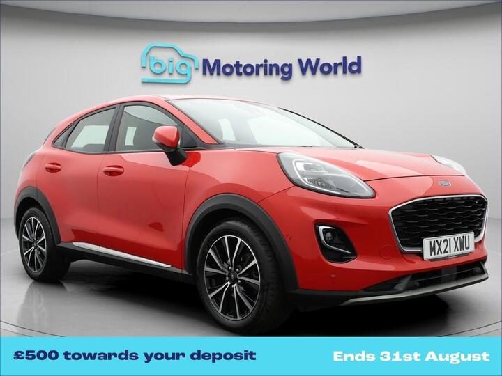 Ford Puma 1.0T EcoBoost MHEV Titanium Euro 6 (s/s) 5dr