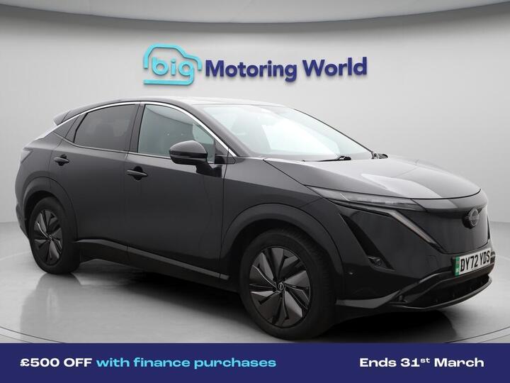 Nissan ARIYA 87kWh Evolve Auto 5dr 22kW Charger