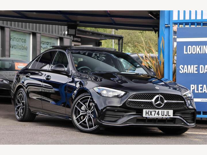 Mercedes-Benz C Class 1.5 C200h MHEV AMG Line (Premium) G-Tronic+ Euro 6 (s/s) 4dr