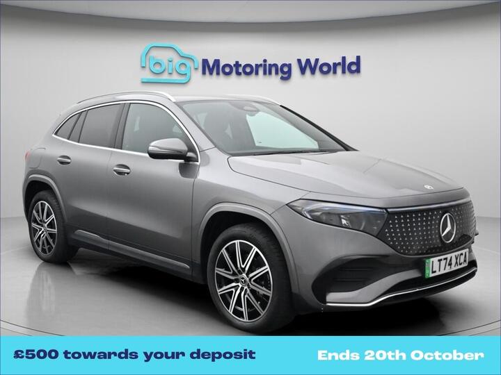 Mercedes-Benz EQA EQA 250+ 70.5kWh AMG Line (Executive) Auto 5dr