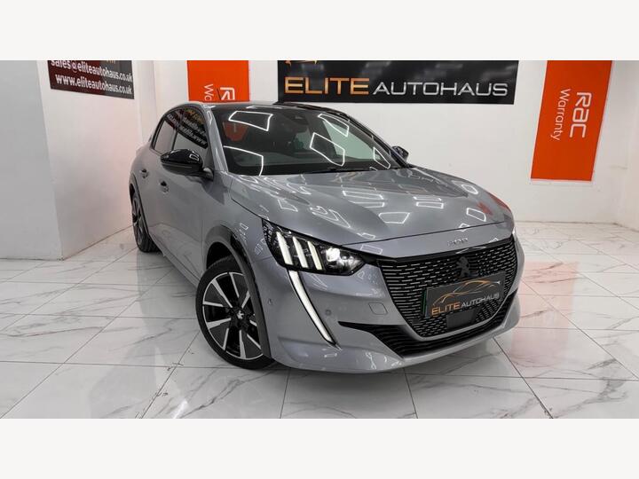Peugeot E-208 50kWh GT Premium Auto 5dr (7kW Charger)