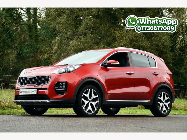 Kia Sportage 1.6 T-GDi GT-Line AWD Euro 6 5dr Kia Sportage 1.6 T-GDi GT-Line AWD Euro 6 5dr