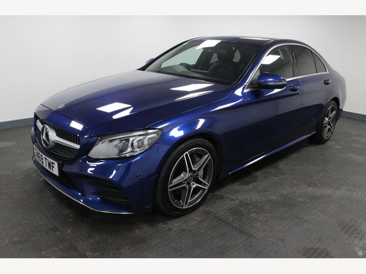 Mercedes-Benz C Class 2.0 C300d AMG Line (Premium) G-Tronic+ Euro 6 (s/s) 4dr