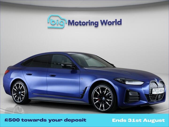 BMW I4 M50 83.9kWh Gran Coupe Auto 4WD 5dr