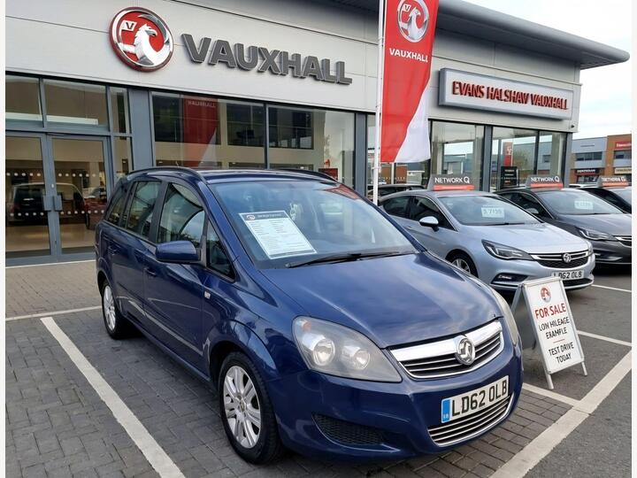 Vauxhall Zafira 1.6 16V Exclusiv Euro 5 5dr