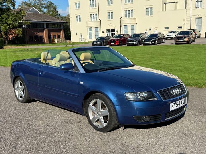 Audi A4 CABRIOLET 2.5 TDI Sport CVT 2dr Audi A4 CABRIOLET 2.5 TDI Sport CVT 2dr