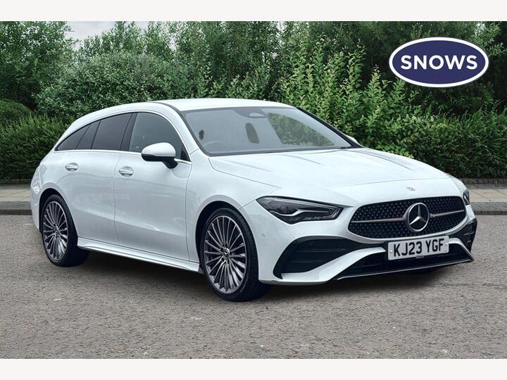 Mercedes-Benz CLA 1.3 CLA180h MHEV AMG Line (Premium) Shooting Brake 7G-DCT Euro 6 (s/s) 5dr Mercedes-Benz CLA 1.3 CLA180h MHEV AMG Line (Premium) Shooting Brake 7G-DCT Euro 6 (s/s) 5dr