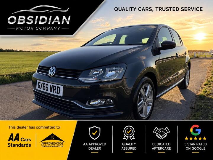 Volkswagen Polo 1.0 BlueMotion Tech Match Euro 6 (s/s) 5dr